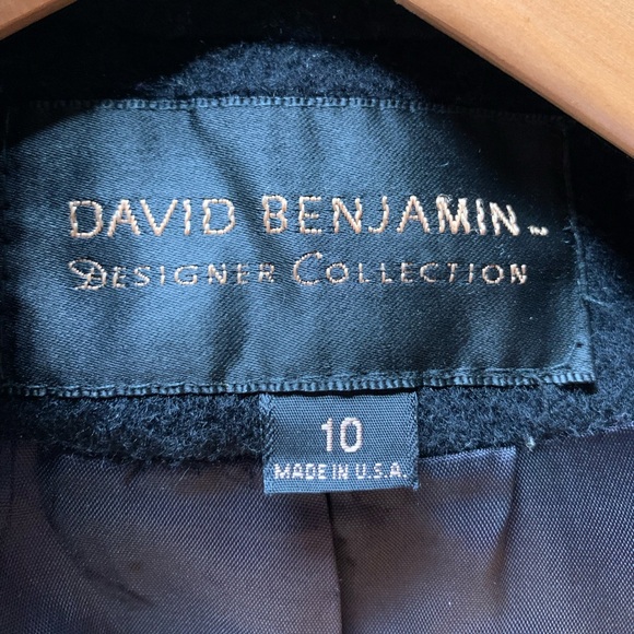 David Benjamin Designer Wool Swing Coat - Picture 5 of 6